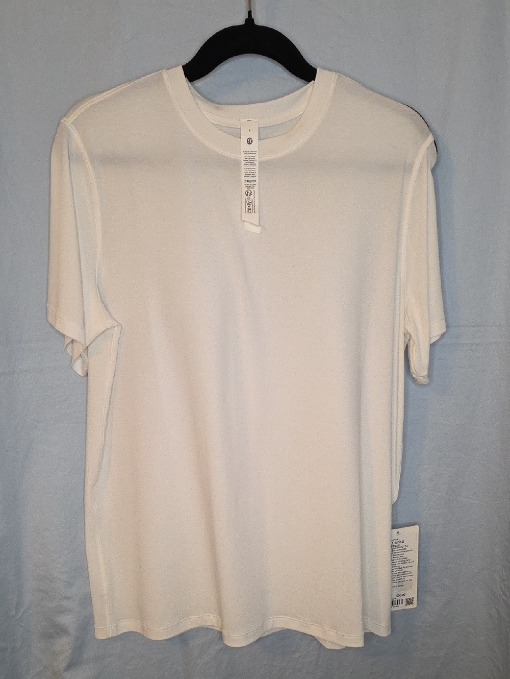 FLAWED NWT Lululemon Jersey Training Short-Sleeve Shirt in Primer - Size 8